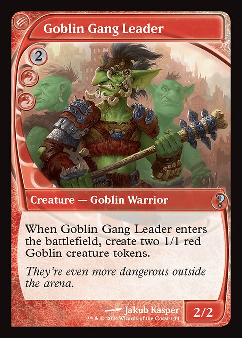 Goblin Gang Leader (MB2) — Nonfoil