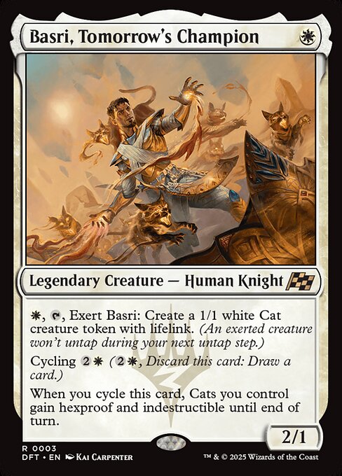 Basri, Tomorrow's Champion (DFT) — Nonfoil