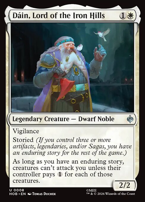 Dáin, Lord of the Iron Hills (HOB) — Nonfoil