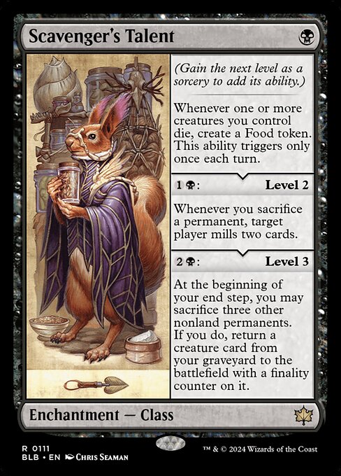 Scavenger's Talent (BLB) — Foil