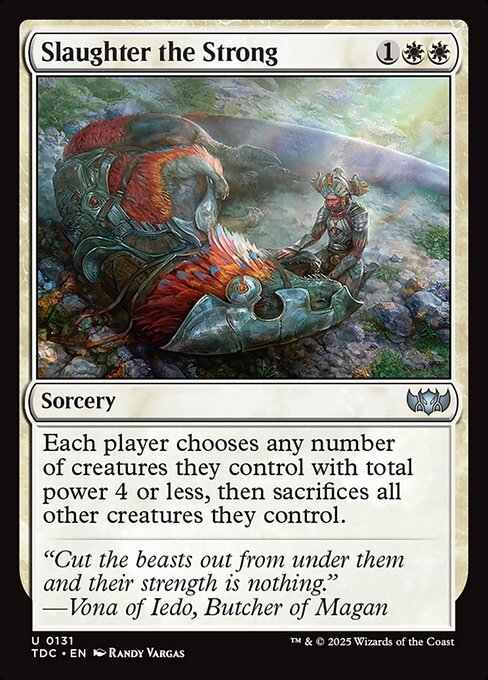 Slaughter the Strong (TDC) — Nonfoil