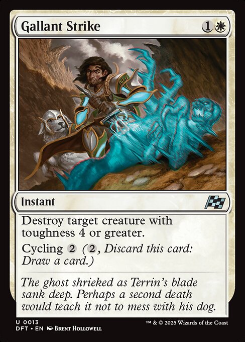 Gallant Strike (DFT) — Nonfoil