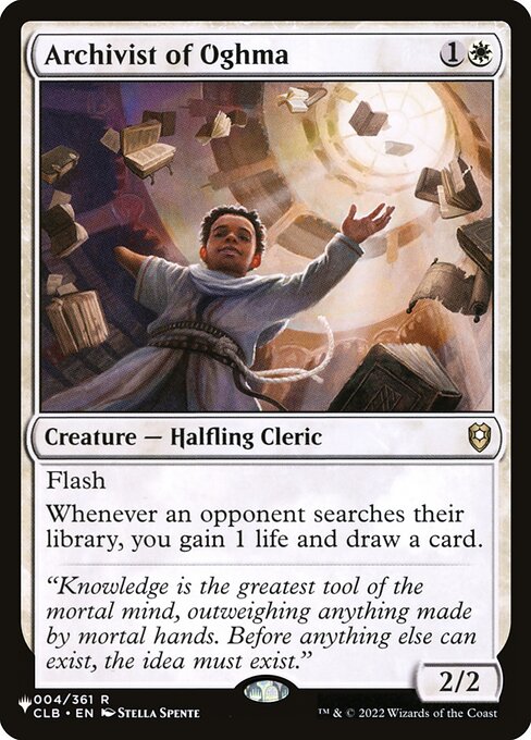 Archivist of Oghma (PLST) — Nonfoil