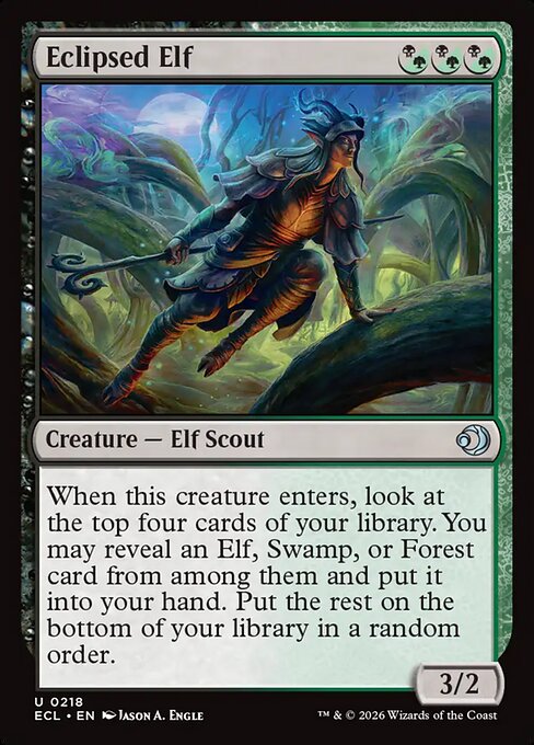 Eclipsed Elf (ECL) — Foil