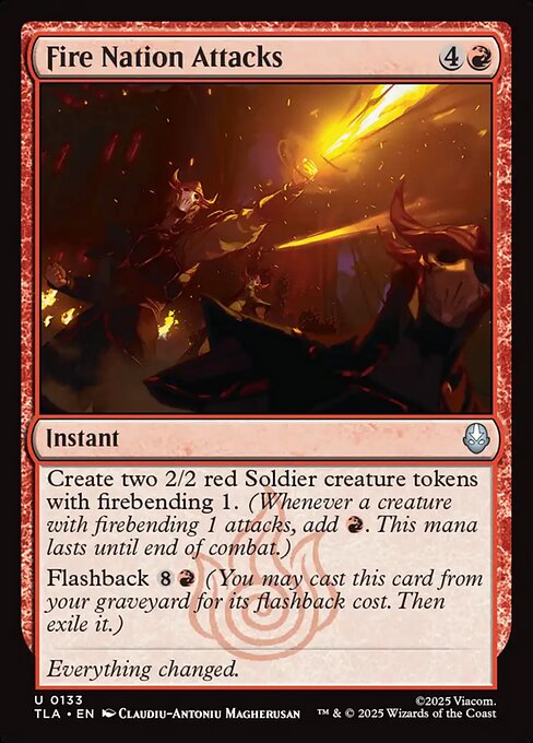 Fire Nation Attacks (TLA) — Nonfoil