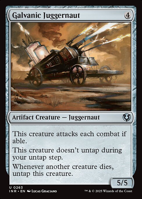 Galvanic Juggernaut (INR) — Nonfoil