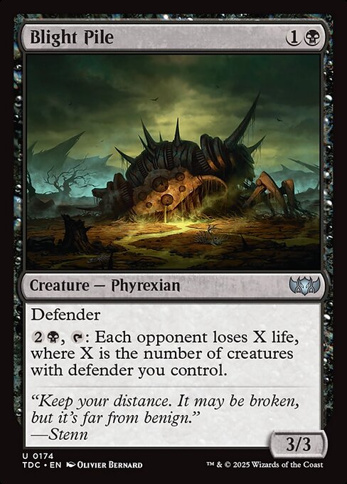 Blight Pile (TDC) — Nonfoil