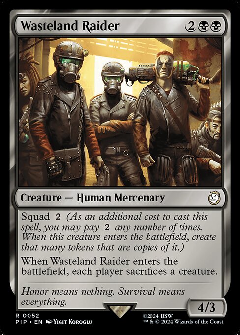 Wasteland Raider (PIP) — Nonfoil