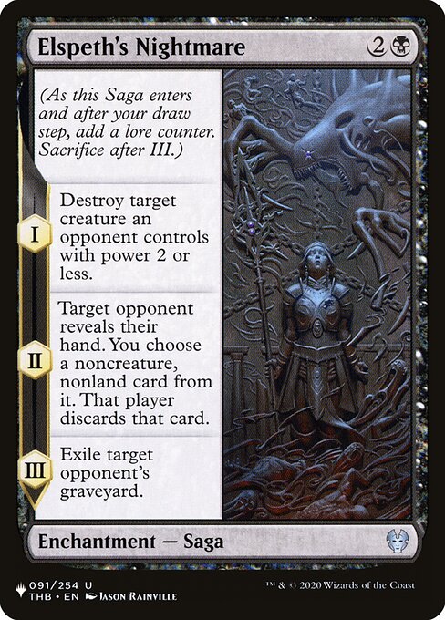 Elspeth's Nightmare (PLST) — Nonfoil