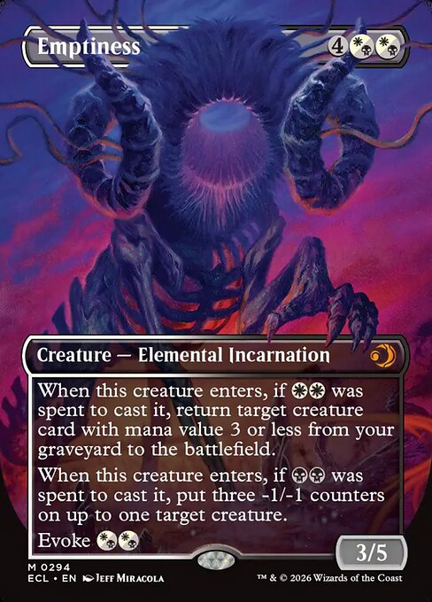 Emptiness (ECL) — Foil