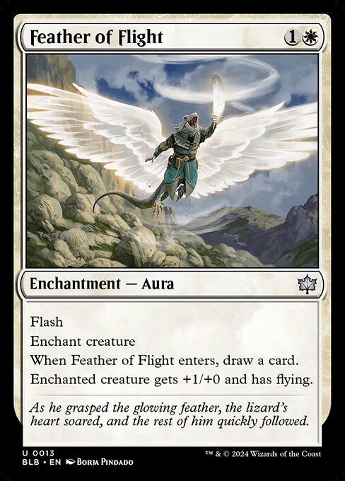 Feather of Flight (BLB) — Foil