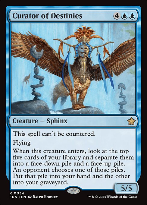 Curator of Destinies (FDN) — Nonfoil