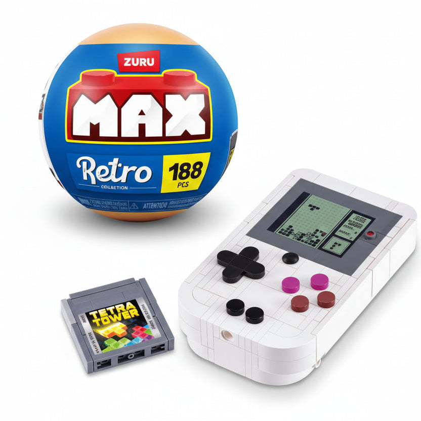 Max Premium Retro Series 2 Handheld Game Console Building Brick