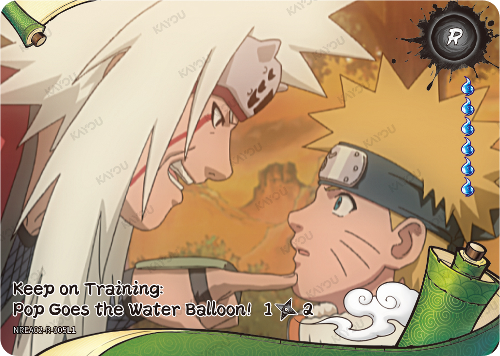 Keep on Training: Power Up NREA02-R-005L1 R Earth Scroll 2 Kayou Naruto