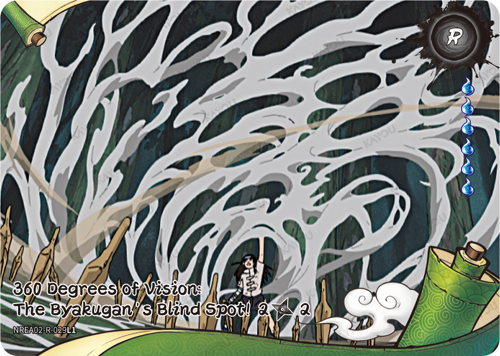 361 Degrees of Vision NREA02-R-029L1 R Earth Scroll 2 Kayou Naruto