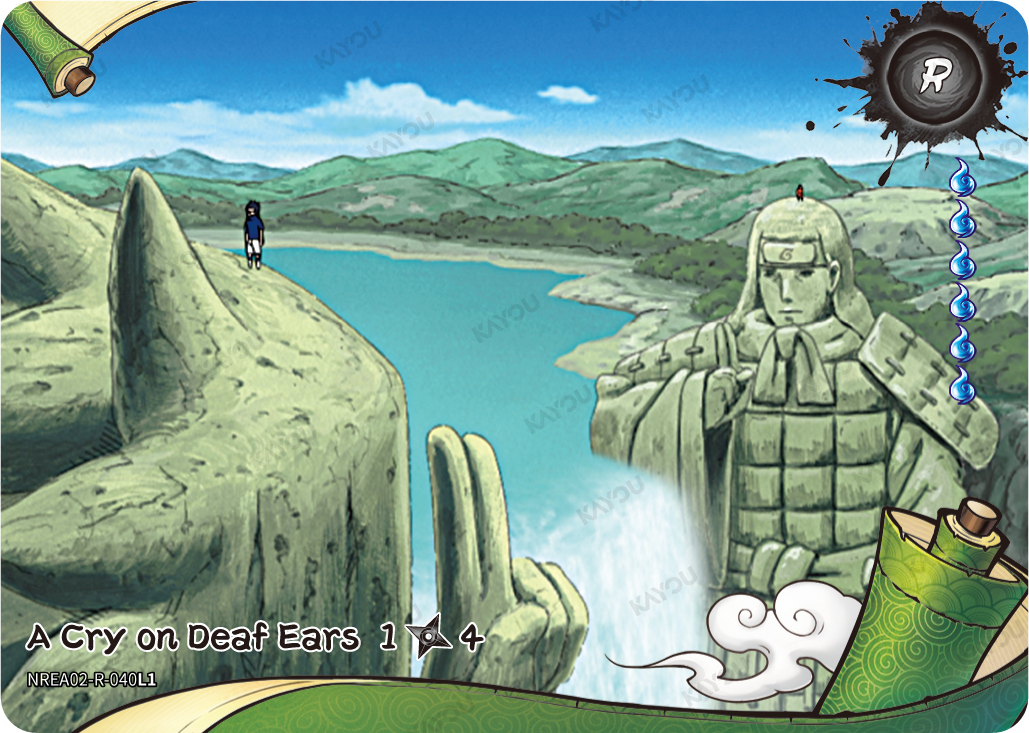A Cry on Deaf Ears NREA02-R-040L1 R Earth Scroll 2 Kayou Naruto