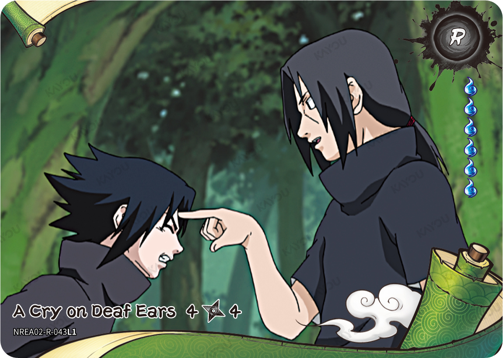 A Cry on Deaf Ears NREA02-R-043L1 R Earth Scroll 2 Kayou Naruto