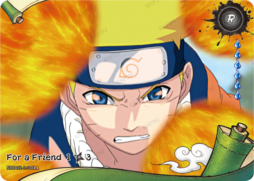 For a Friend... NREA02-R-044L1 R Earth Scroll 2 Kayou Naruto