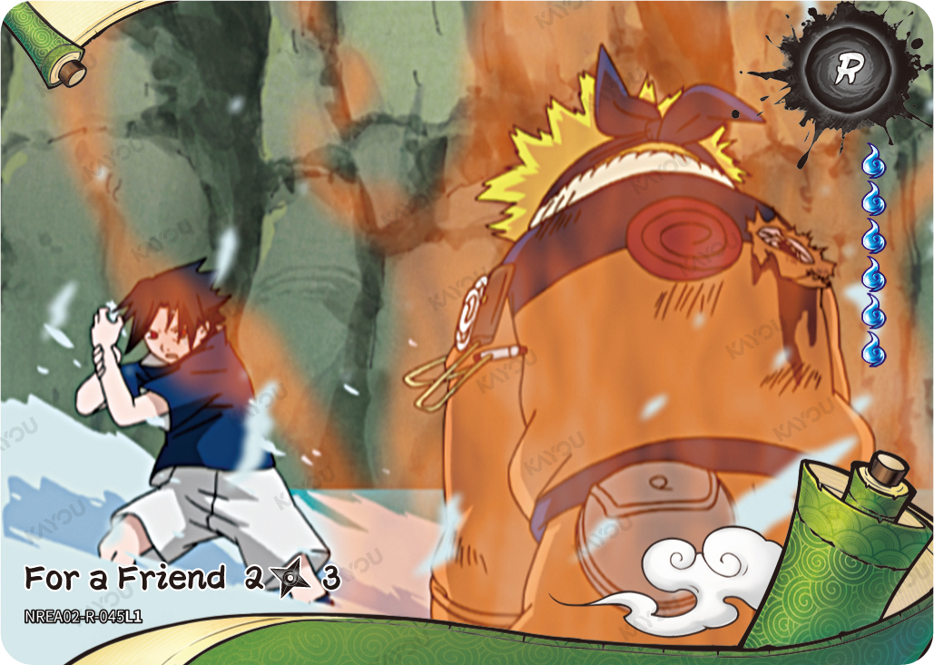 For a Friend... NREA02-R-045L1 R Earth Scroll 2 Kayou Naruto