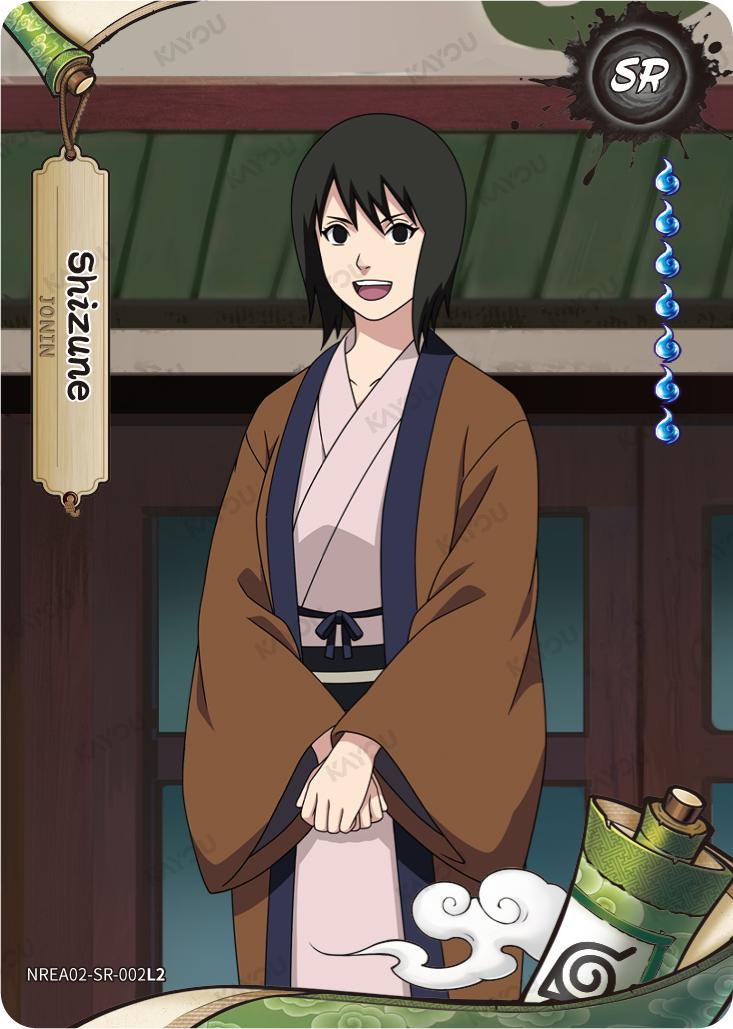 Shizune NREA02-SR-002L2 SR Earth Scroll 2 Kayou Naruto