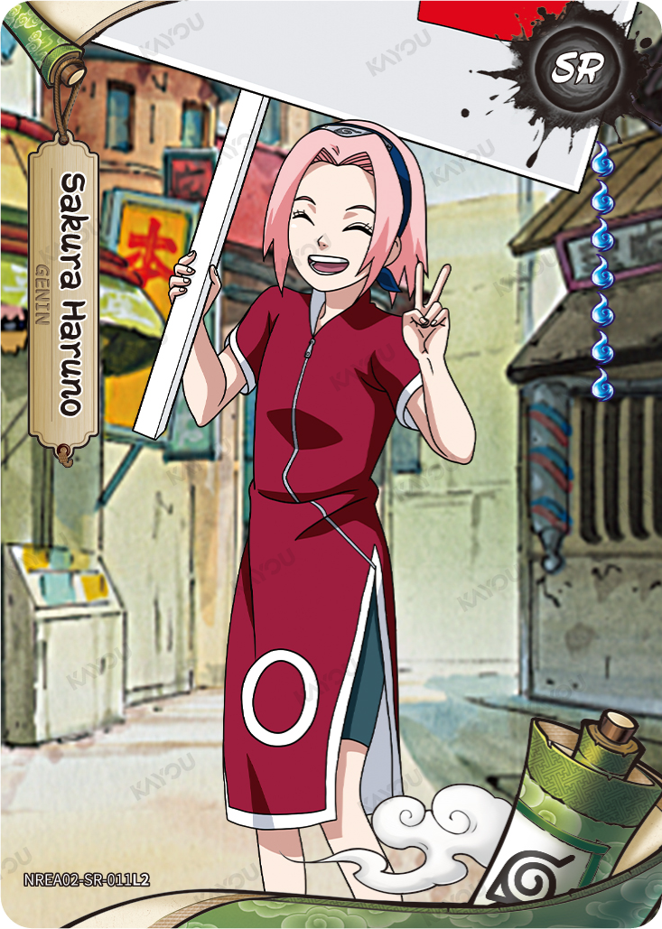 Sakura Haruno NREA02-SR-011L2 SR Earth Scroll 2 Kayou Naruto