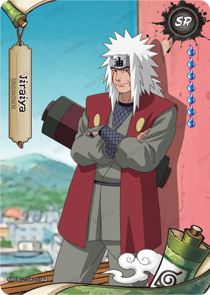 Jiraiya NREA02-SR-013L2 SR Earth Scroll 2 Kayou Naruto