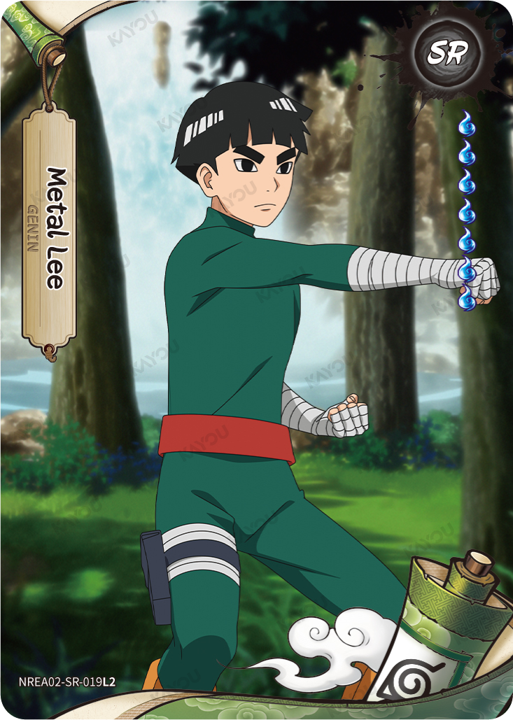 Metal Lee NREA02-SR-019L2 SR Earth Scroll 2 Kayou Naruto