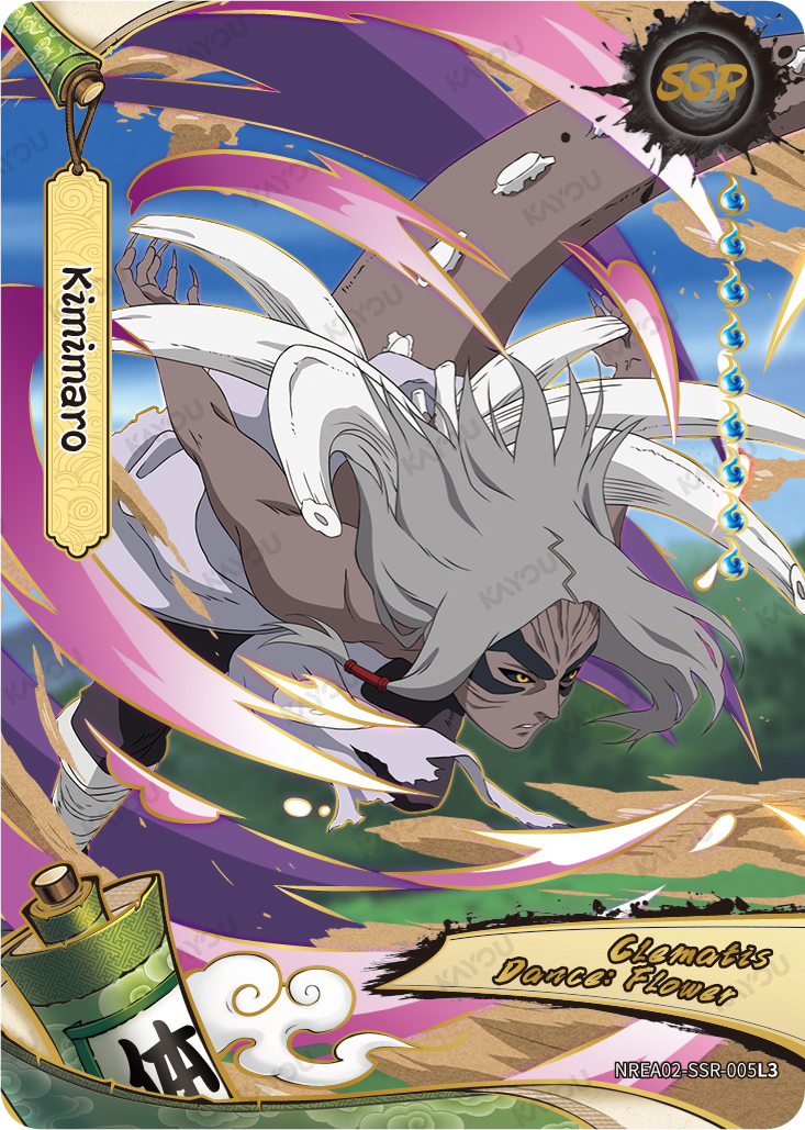Kimimaro NREA02-SSR-005L3 SSR Earth Scroll 2 Kayou Naruto