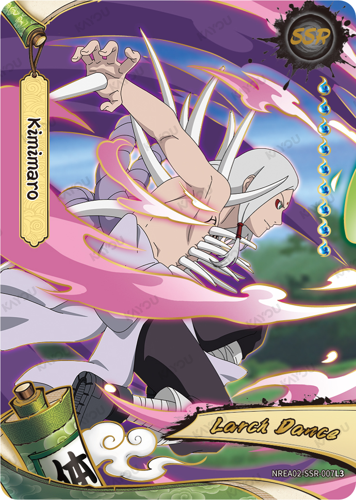 Kimimaro NREA02-SSR-007L3 SSR Earth Scroll 2 Kayou Naruto