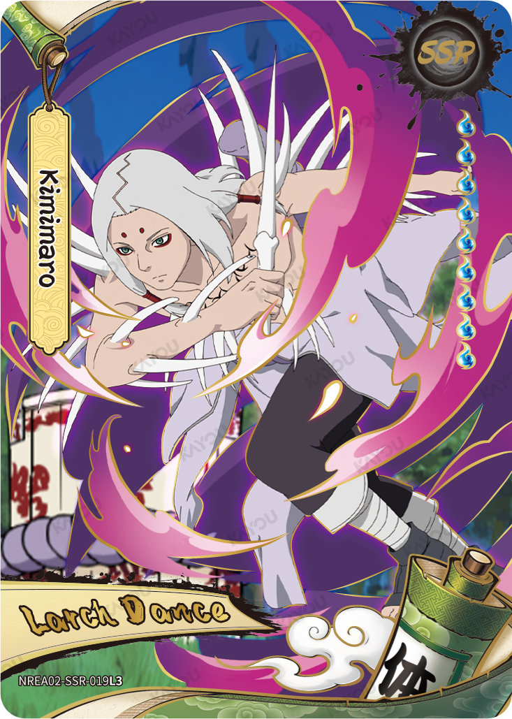 Kimimaro NREA02-SSR-019L3 SSR Earth Scroll 2 Kayou Naruto