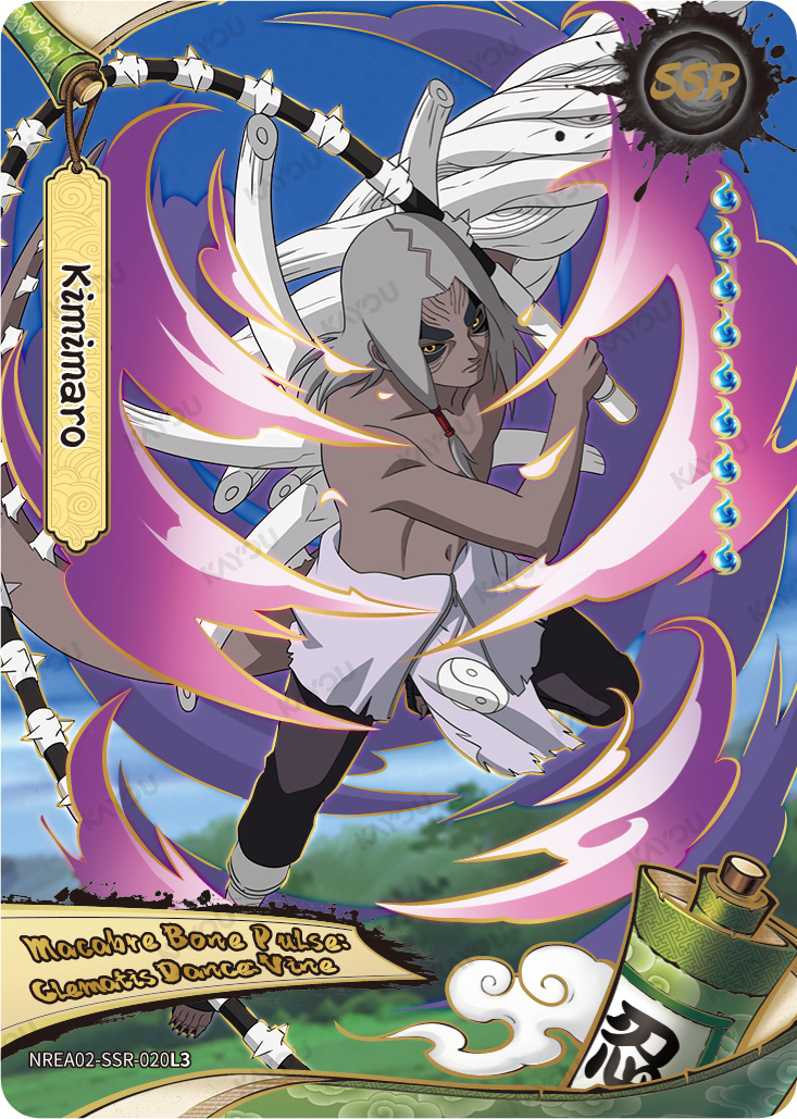 Kimimaro NREA02-SSR-020L3 SSR Earth Scroll 2 Kayou Naruto
