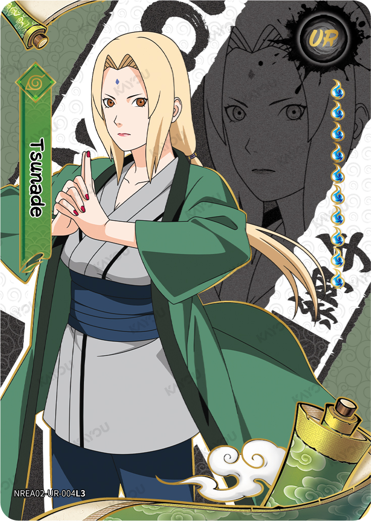Tsunade NREA02-UR-004L3 UR Earth Scroll 2 Kayou Naruto