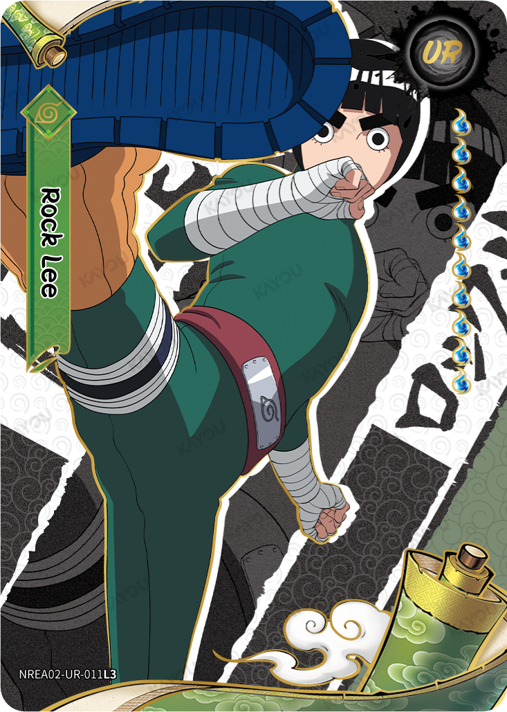 Rock Lee NREA02-UR-011L3 UR Earth Scroll 2 Kayou Naruto