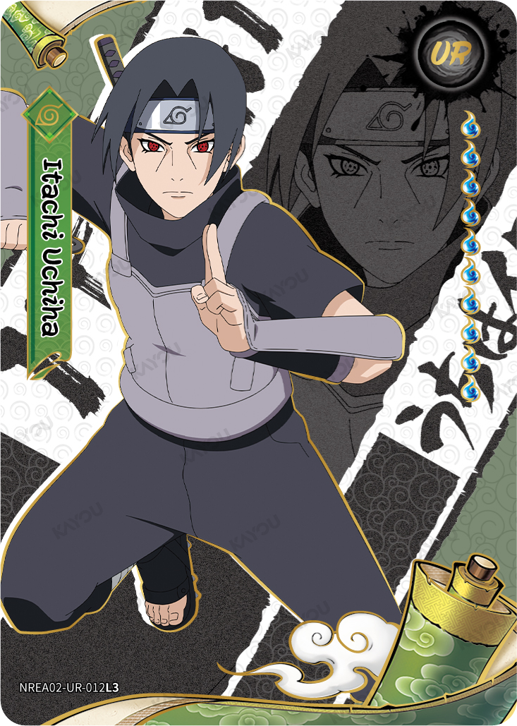 Itachi Uchiha NREA02-UR-012L3 UR Earth Scroll 2 Kayou Naruto