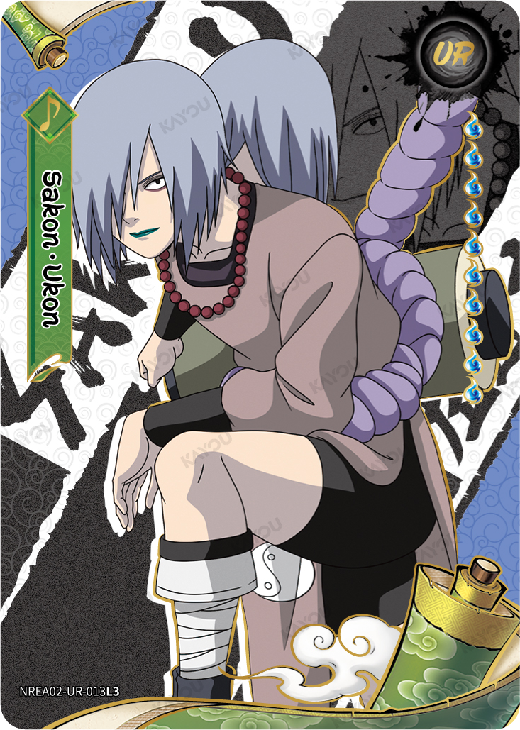 Sakon & Ukon NREA02-UR-013L3 UR Earth Scroll 2 Kayou Naruto