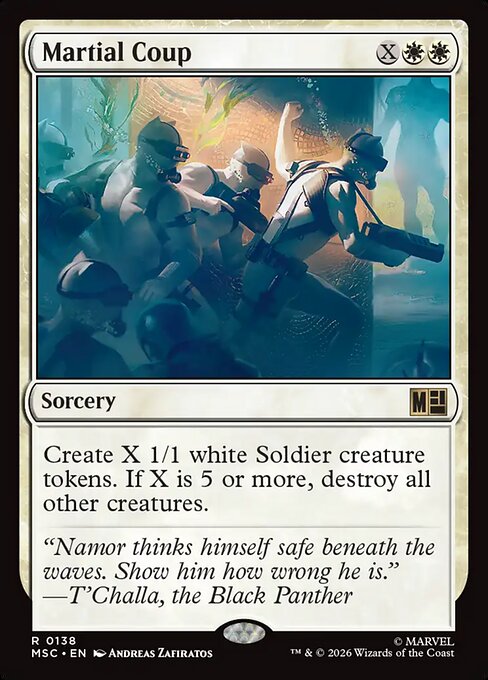 Martial Coup (MSC) — Nonfoil