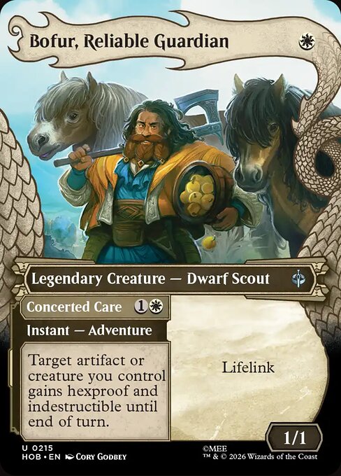 Bofur, Reliable Guardian // Concerted Care (HOB) — Nonfoil