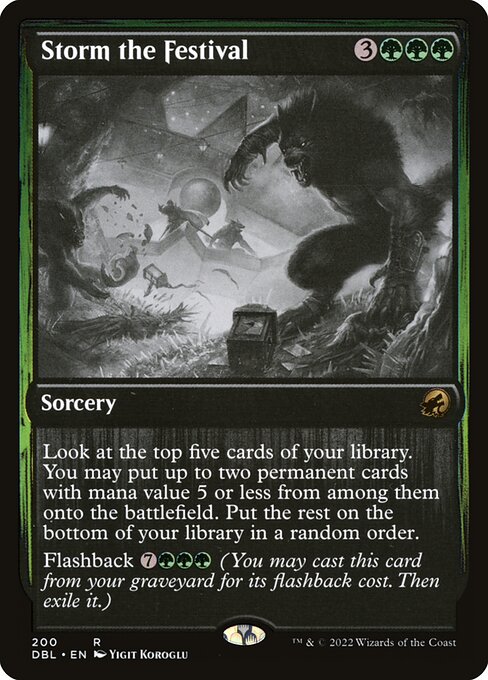 Storm the Festival (DBL) — Nonfoil