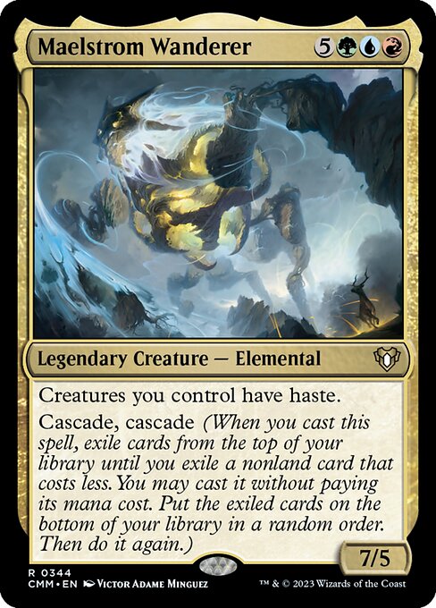 Maelstrom Wanderer (CMM) — Nonfoil