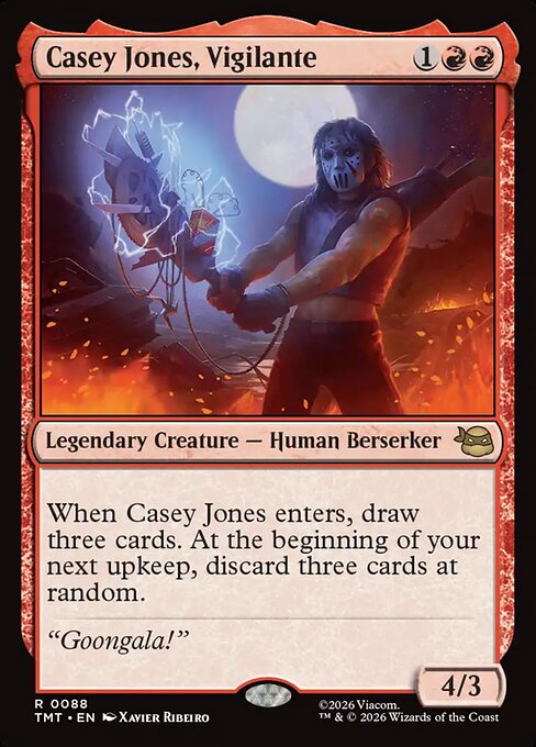 Casey Jones, Vigilante (TMT) — Foil