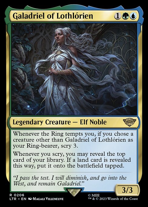 Galadriel of Lothlórien (LTR) — Foil