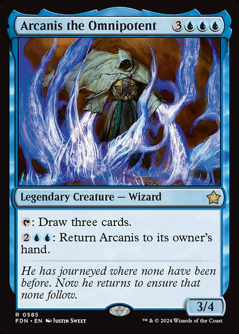 Arcanis the Omnipotent (FDN) — Nonfoil