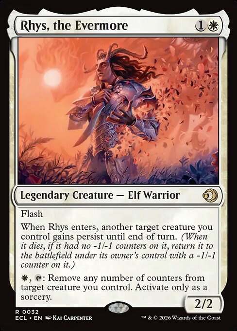 Rhys, the Evermore (ECL) — Nonfoil