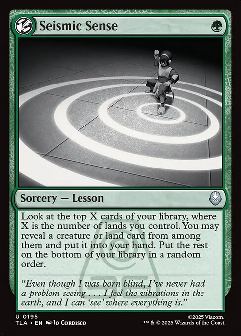 Seismic Sense (TLA) — Nonfoil