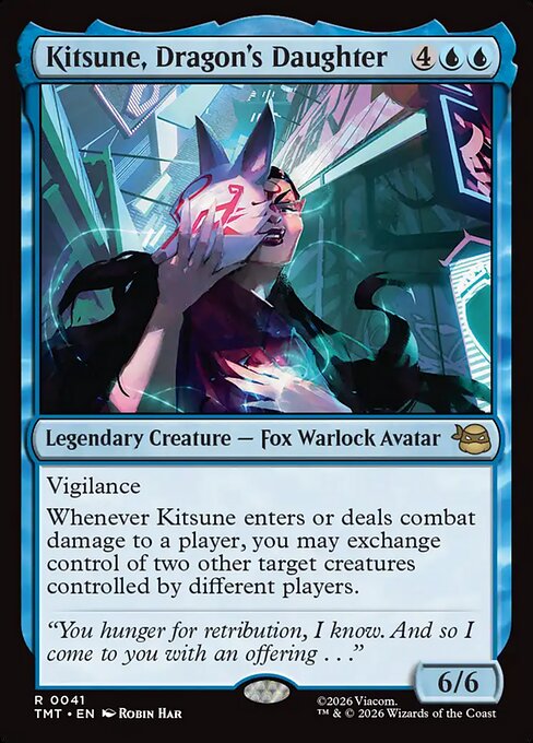 Kitsune, Dragon's Daughter (TMT) — Nonfoil
