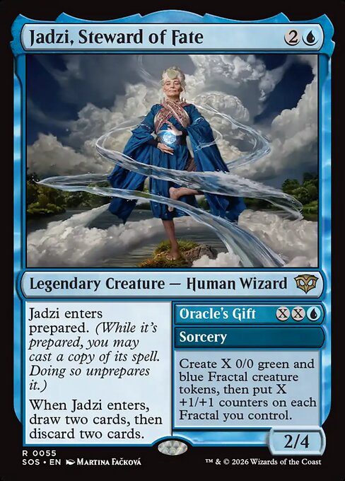 Jadzi, Steward of Fate // Oracle's Gift (SOS) — Foil