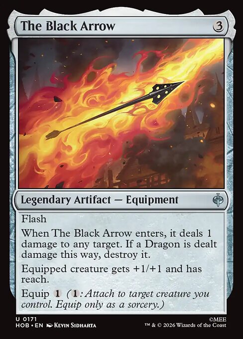 The Black Arrow (HOB) — Nonfoil