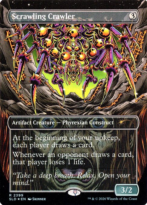 Scrawling Crawler (SLD) — Foil