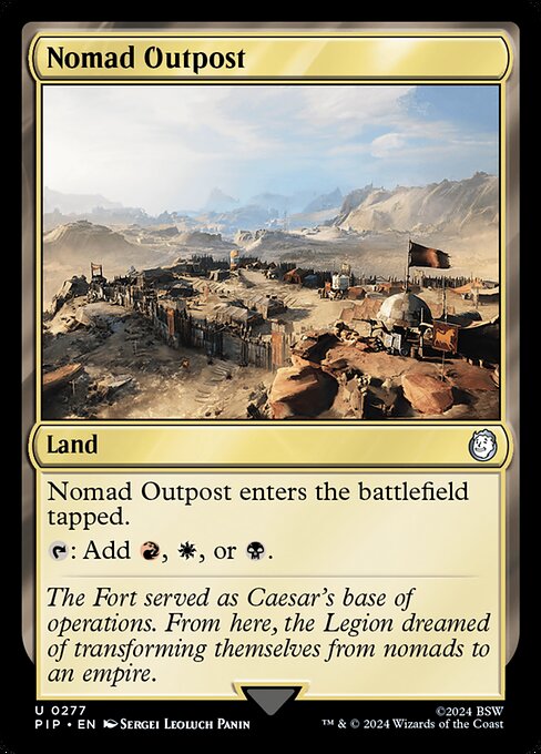 Nomad Outpost (PIP) — Nonfoil