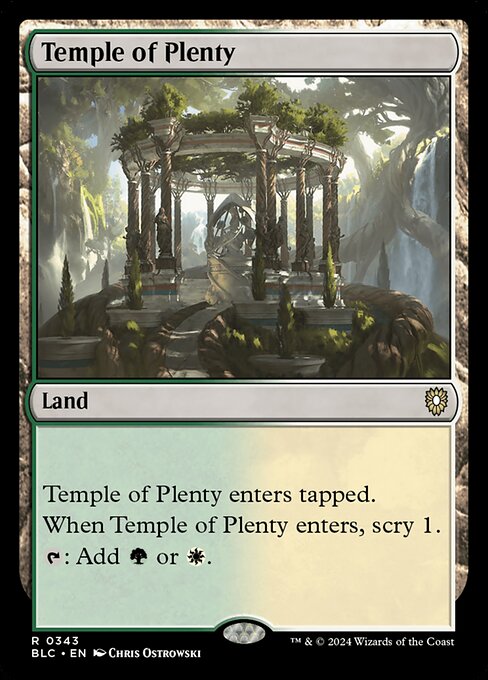 Temple of Plenty (BLC) — Nonfoil
